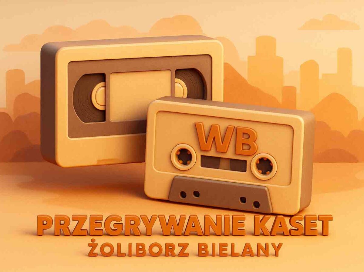 Przegrywanie kaset Warszawa Żoliborz Bielany